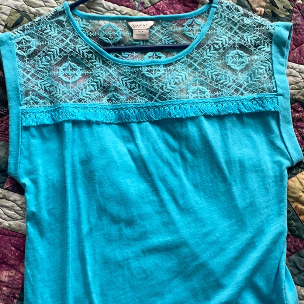 Arita Cap Sleeve Tee